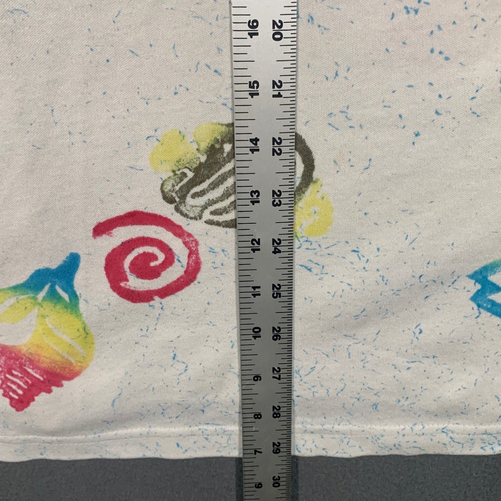 Physical Attraction T-Shirt Womens 4X White Nautical Sea Life Vintage 90s USA - Picture 8 of 9